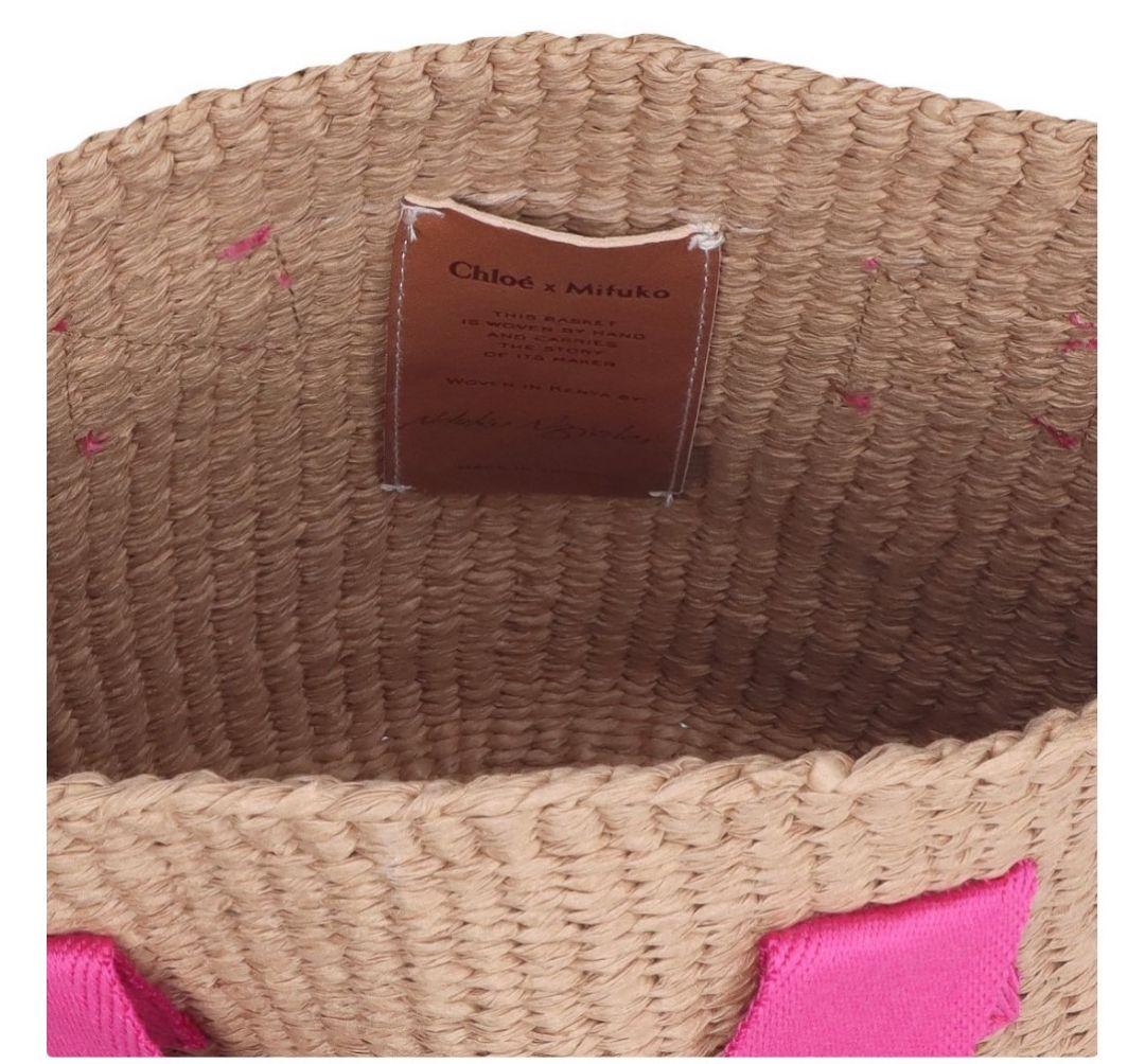 CHLOE クロエキッズ かごバッグ ピンク