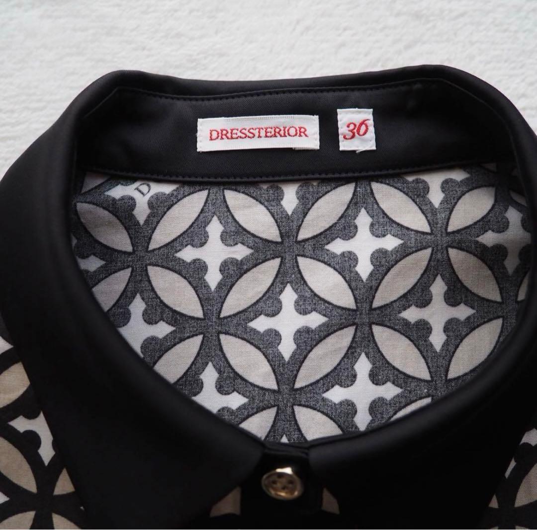 ドレステリア オーバーラップサークルシャツ DRESSTERIOR