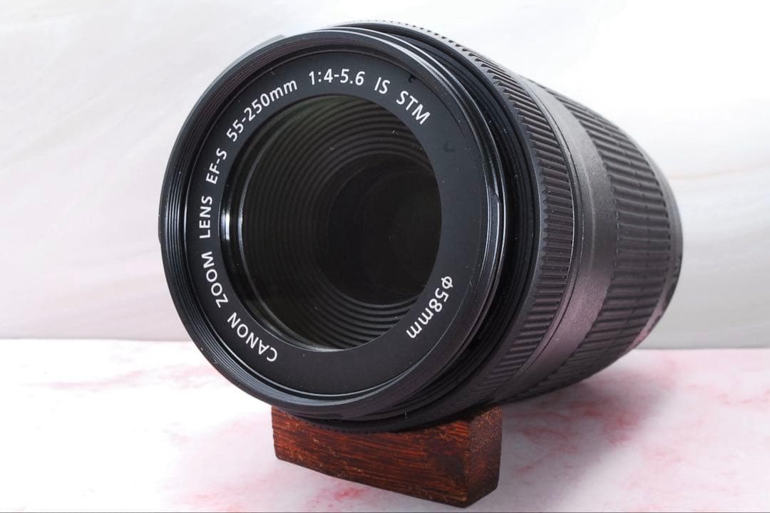 美品❤️Canon EF-S 55-250mm IS STM 高性能望遠レンズ