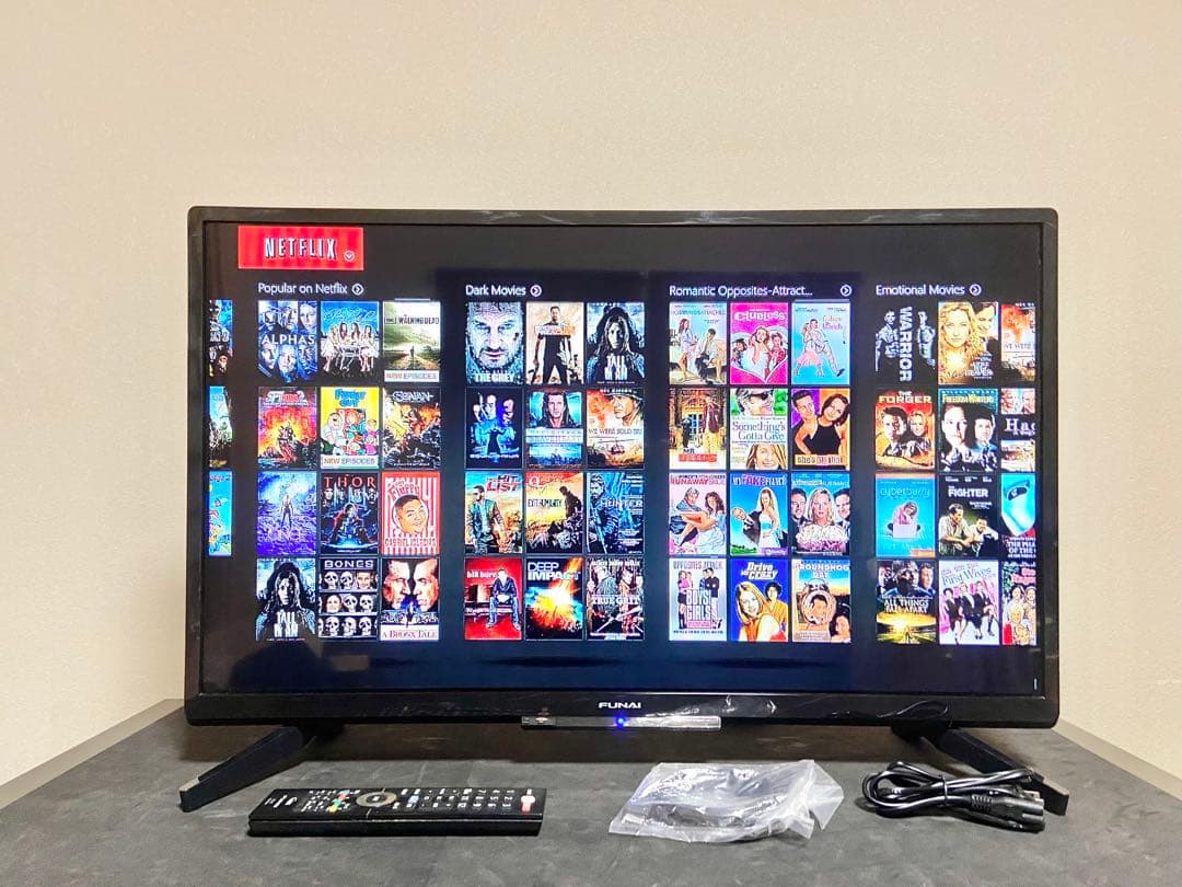 【今だけ優待価格】FUNAI｜32V型HD・外付HDD録画｜HDMI3(ARC)