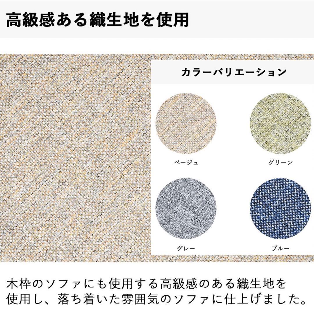 M 新品 大きい ビーズソファ グレー オットマン ビーズクッション 1人掛け