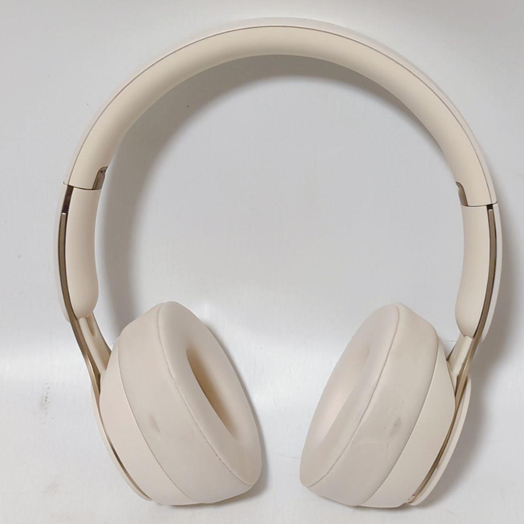 専用 Beats Solo Pro ワイヤレスヘッドホン A1881 アイボリー