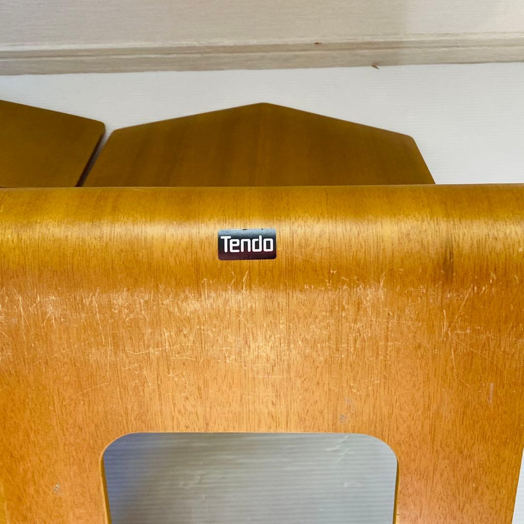 高級品 天童木工 木製 座椅子 藤森健次 曲げ木 名作椅子 積層合板