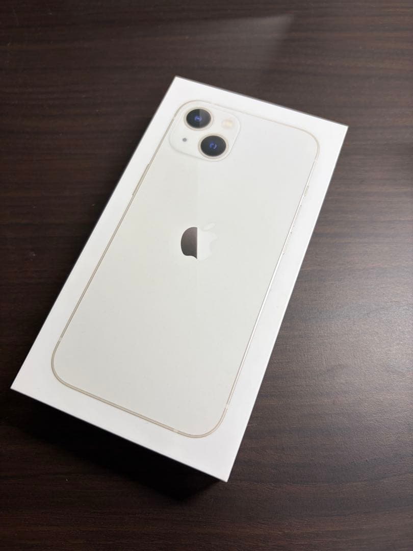 iPhone13 スターライト 箱・充電器等付属