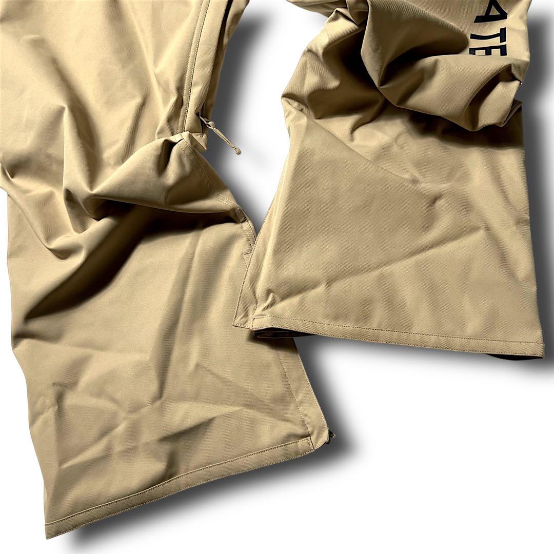 ベージュ パーリーゲイツ 定3.9万 防汚防水防風 ストレッチ スノーウェア