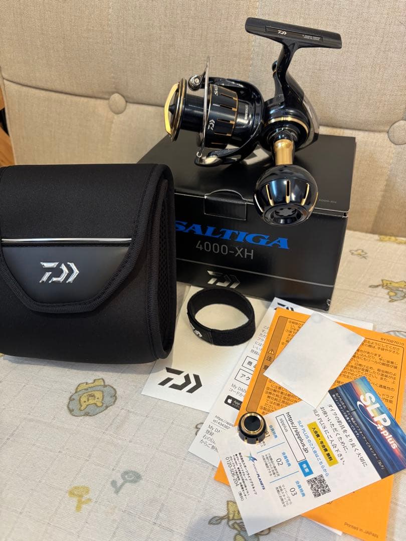 23ソルティガ 4000XH 実釣未使用。