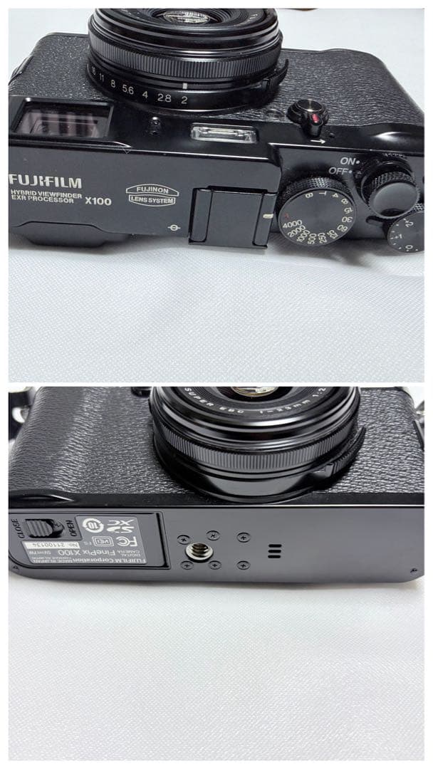 FUJIFILM 初代X100 BLACK Limited 完動 元箱 付属多数