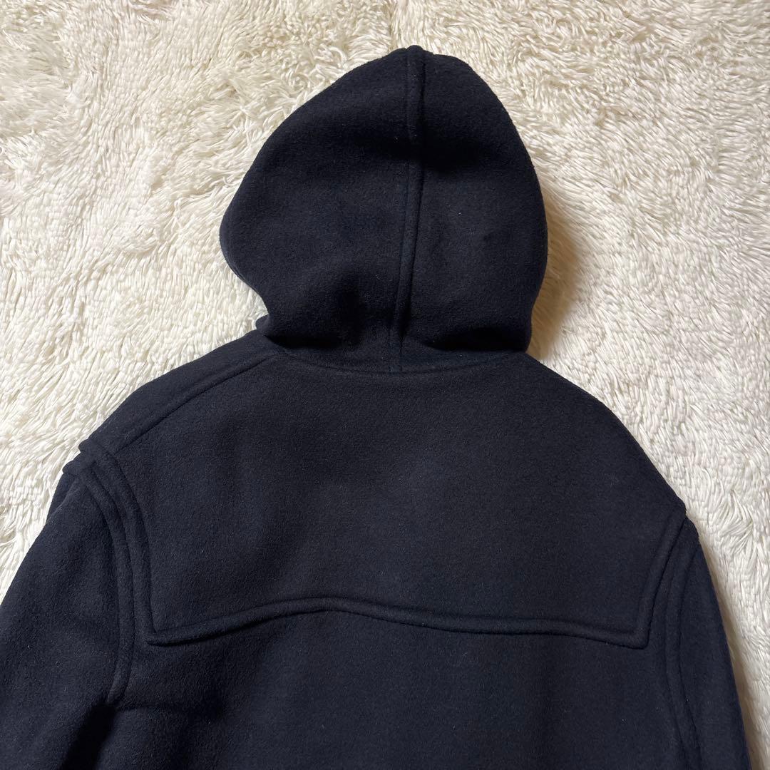 グローバーオール✨　ダッフルコート　白タグ　ネイビー　ウール　XL