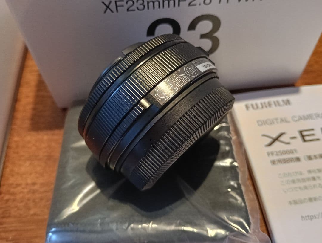 富士フイルムX-E5ショット数127枚＋ XF23mmF2.8新品