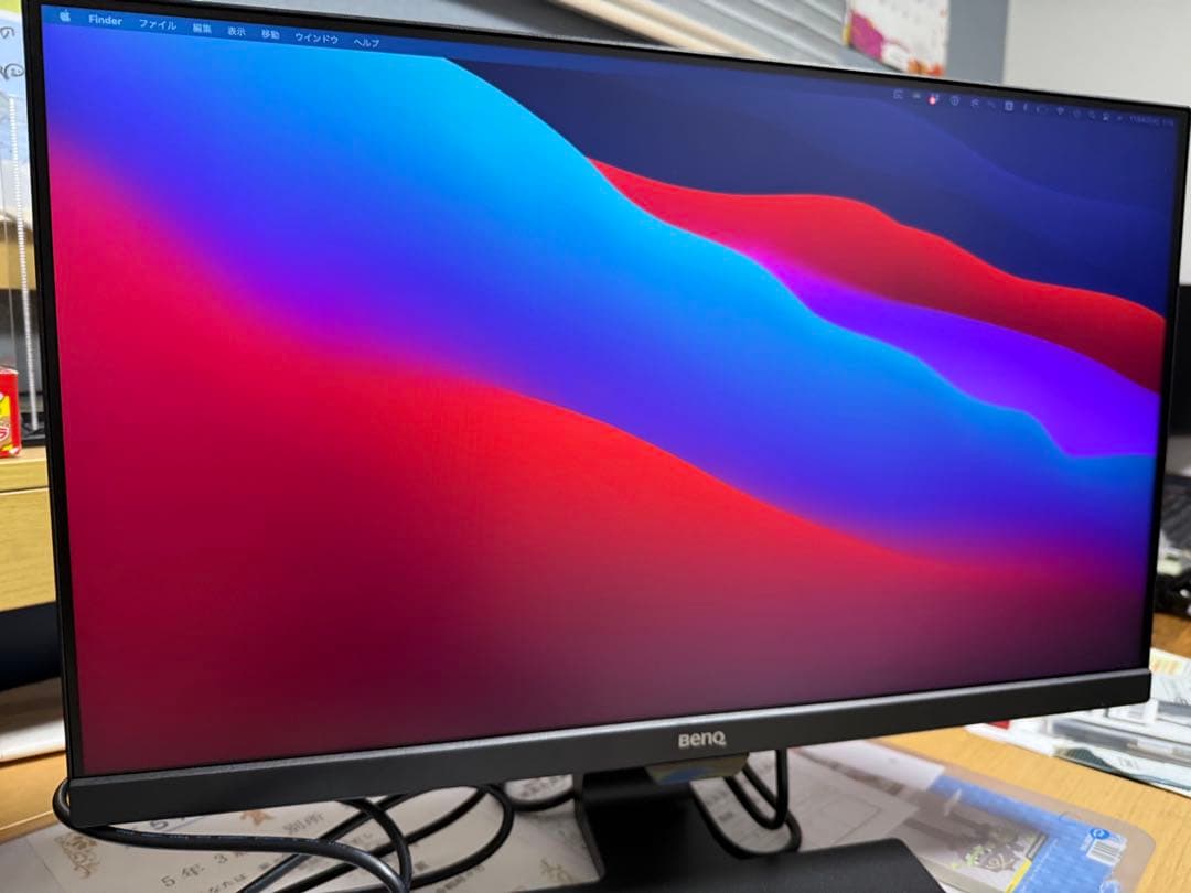 BenQ フルHD 23.8インチ PCモニター 2台｜使用僅少｜1台購入OK