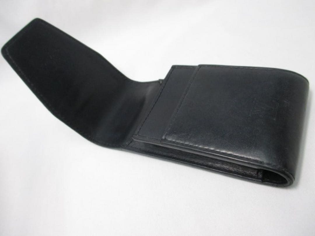 ルイヴィトン ノマド シガレットケース ブラック 黒 中古本物