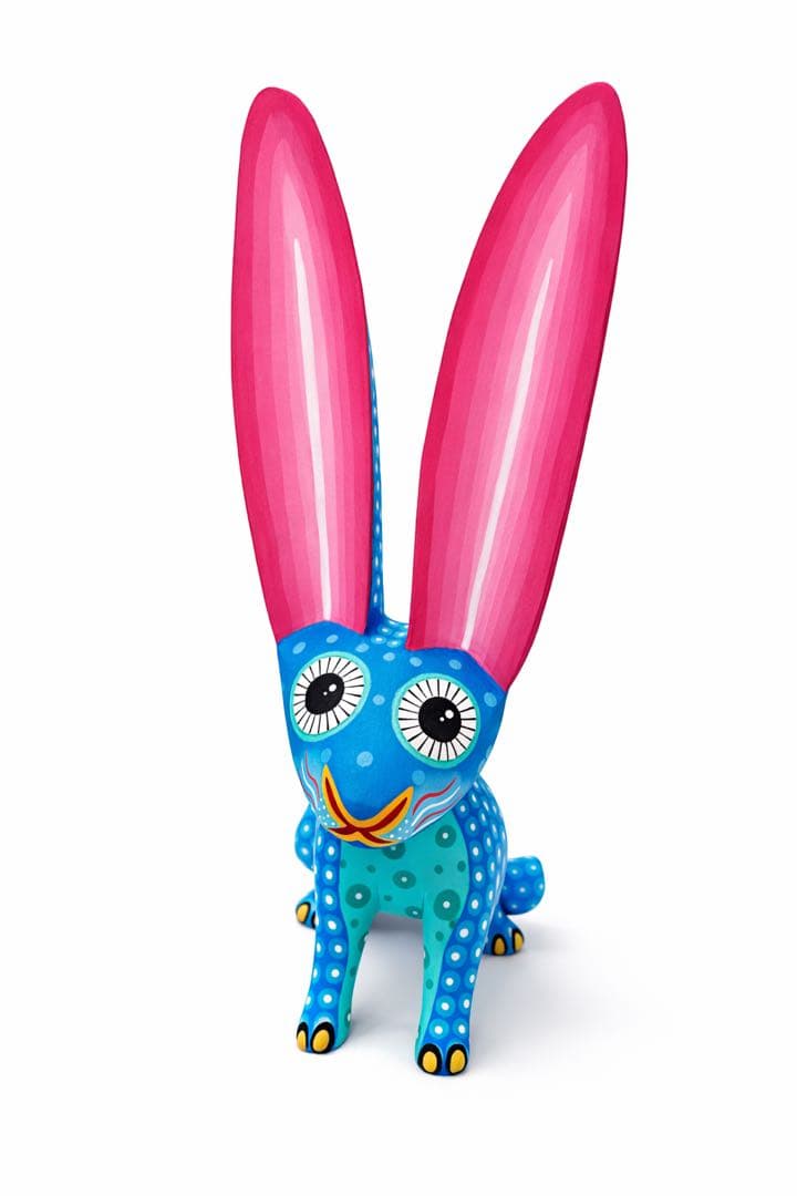 【一点物】オアハカの物語を宿す 双子アレブリヘ 兎1匹｜Luis Garcias