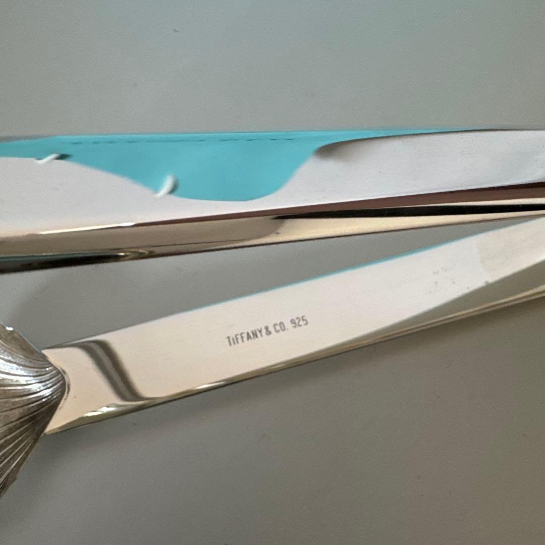 ティファニー　SV925 スターリングシルバー　シェルデザイン トング