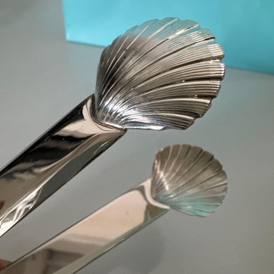 ティファニー　SV925 スターリングシルバー　シェルデザイン トング