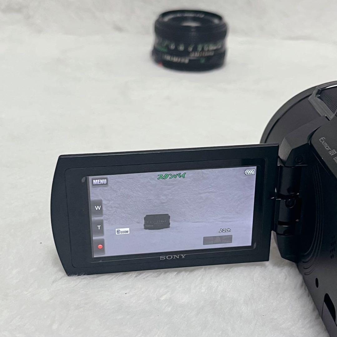【極美品】SONY 4K ビデオカメラ FDR-AX60