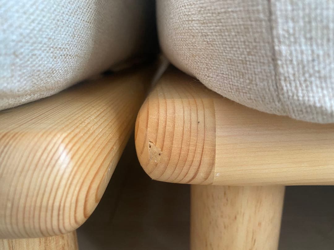 【最終値下】Ricordo リコルド　アイボリー 1人掛けソファ