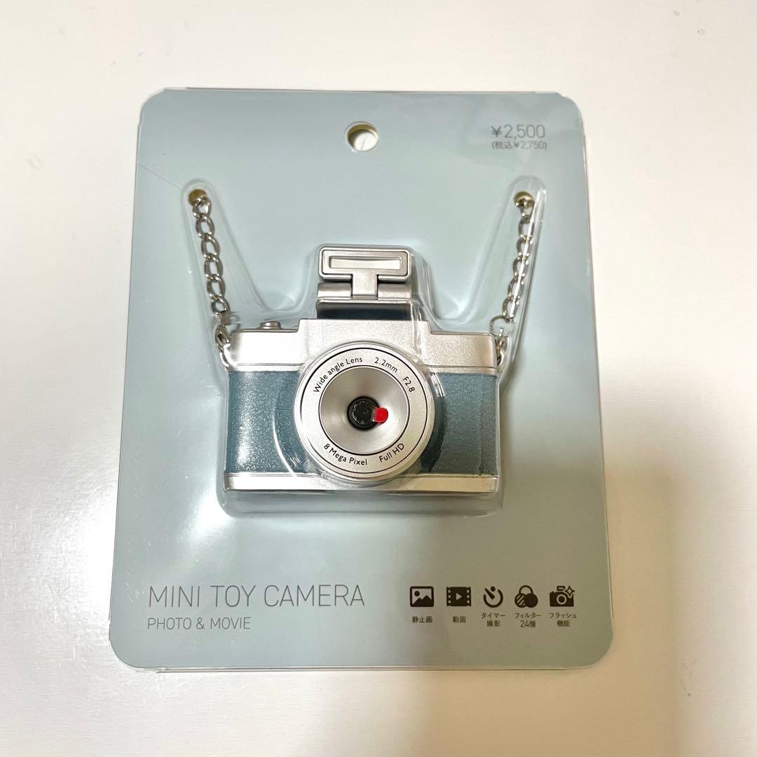 3COINS スリコ ミニトイカメラ ピンク アイボリー ブルー 3点セット