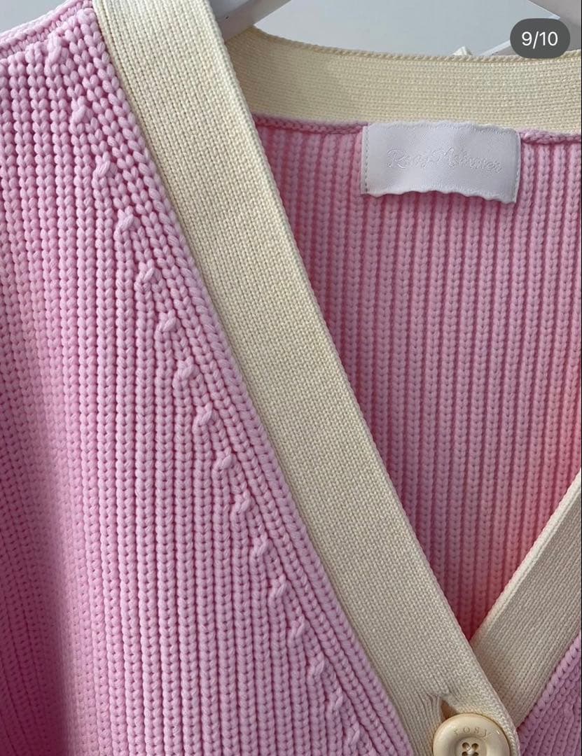 【ほぼ新品】ロージーモンスター　カーディガン　ピンク