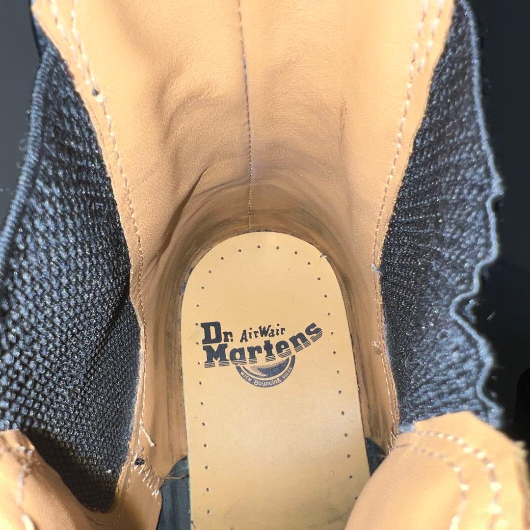 【美品】ドクターマーチン サイドゴアブーツ 2976 UK7 ブラック 箱付き