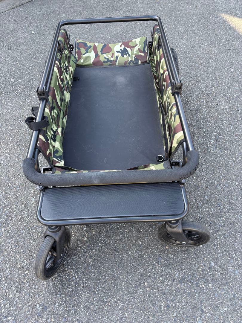 エアバギー キャリッジ 台車・ルーフ カモフラージュ ペットカート