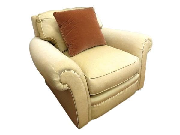 展示未使用品 BAKER FURNITURE　一人掛け　ソファ　クッション付き