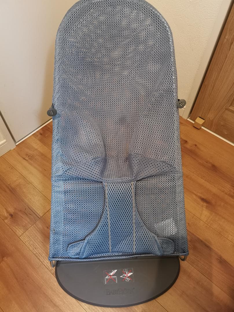 ベビービョルン　バウンサー　ブリスエア　スレートブルー