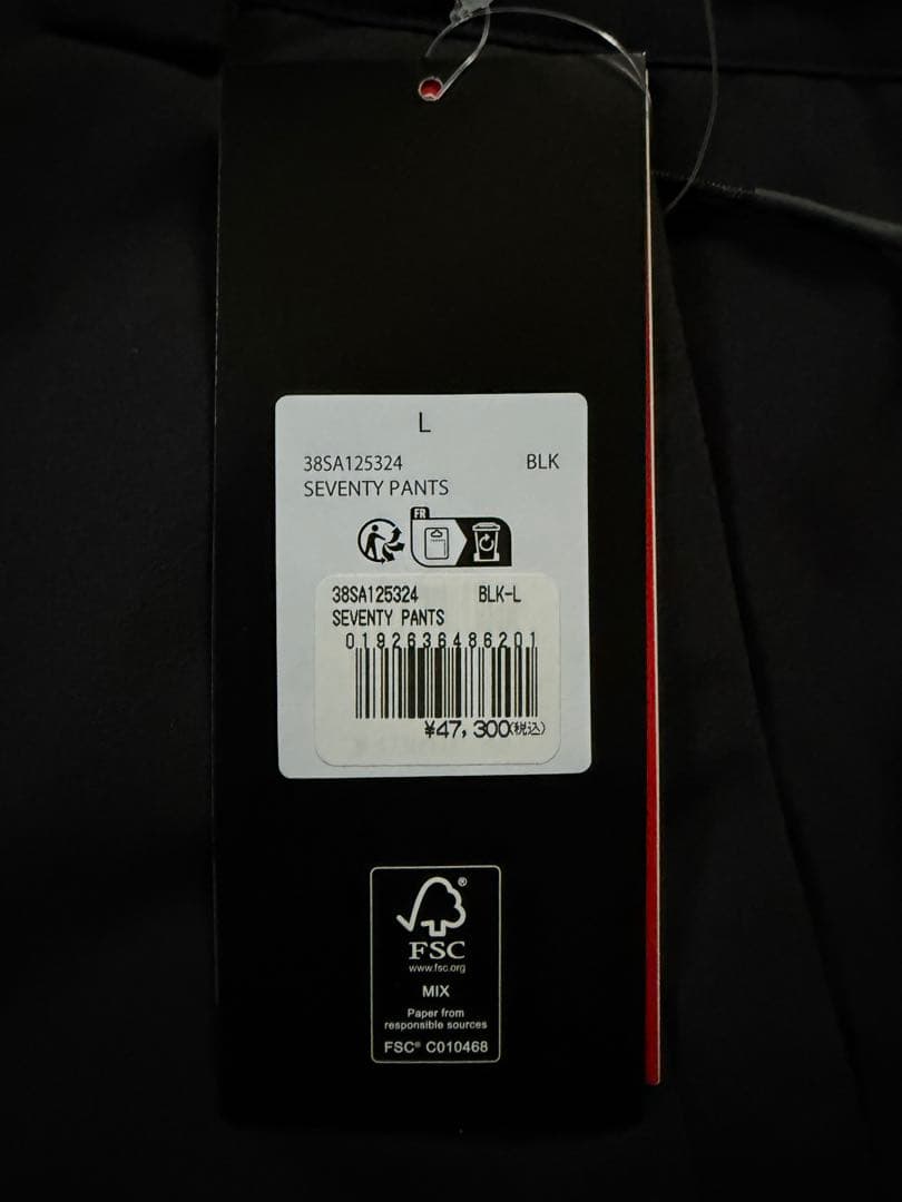 新品 SPYDER SEVENTY PANTS Lサイズ 38A125324