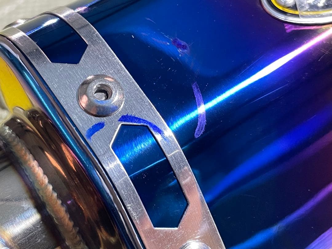 NEW YZF-R25 MT25 MT03 ワンズ管 スリップオンマフラーセット