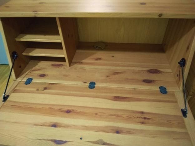 IKEA HEMNES ヘムネス ライティングビューロー アンティーク調