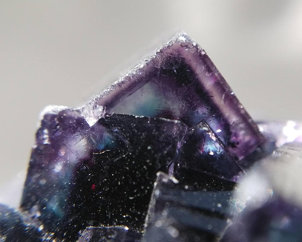 347 オコルス鉱山産 パープル ブルー フローライト