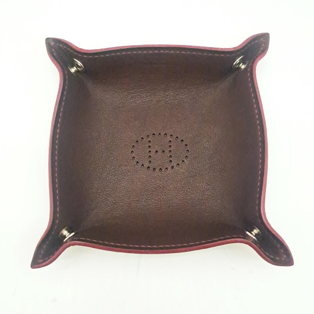 HERMES エルメス ヴィドポッシュ ミニ レザー Hエヴリン 小物入れ