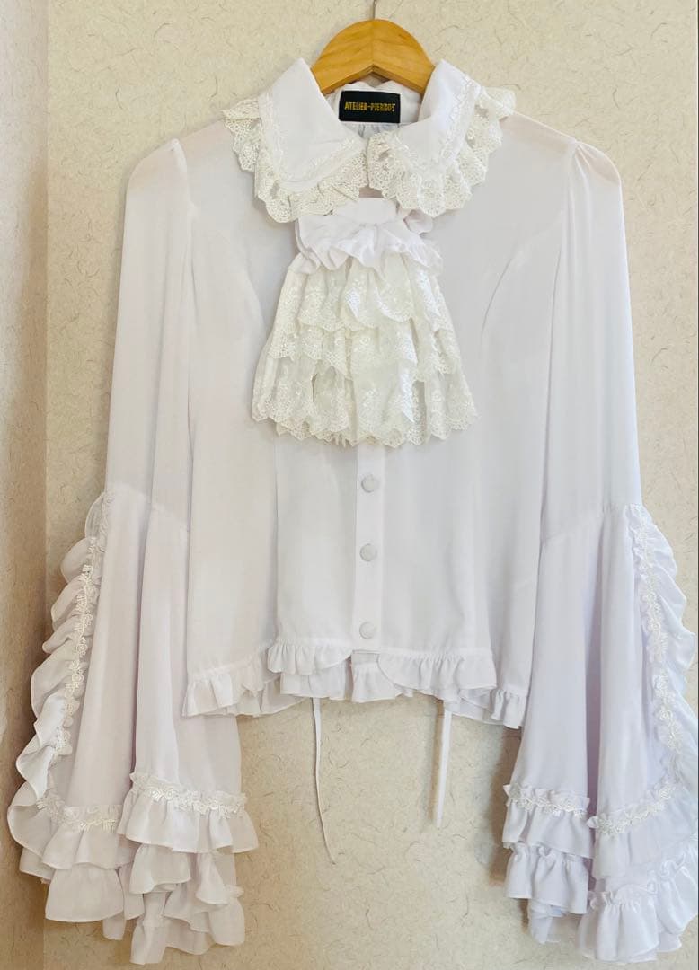 【ATELIER PIERROT】ルイーズジャボタイブラウス