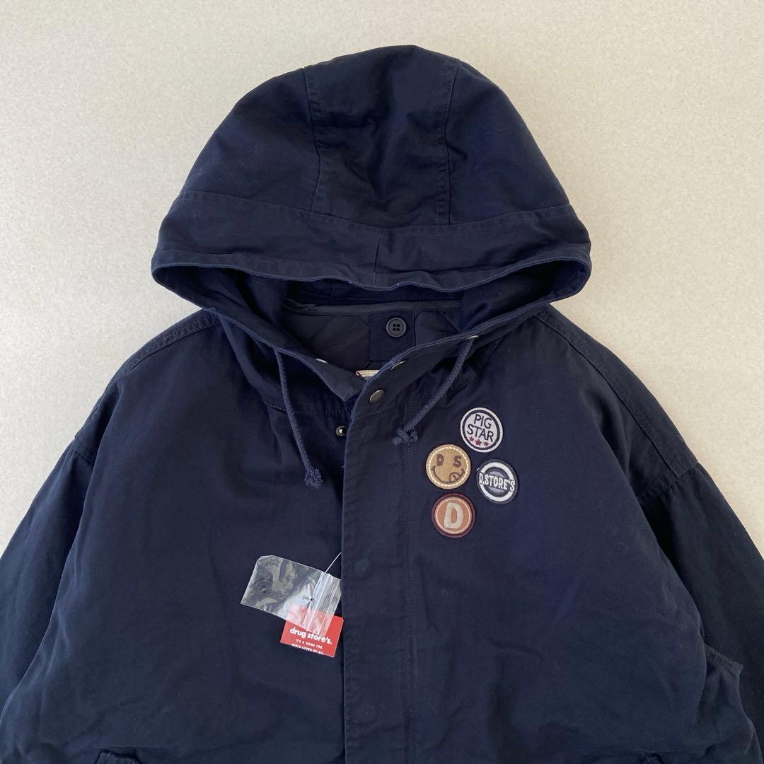 【新品タグ付き】ドラッグストアーズ　ライナー付きコート　大きいサイズ　ゆったり