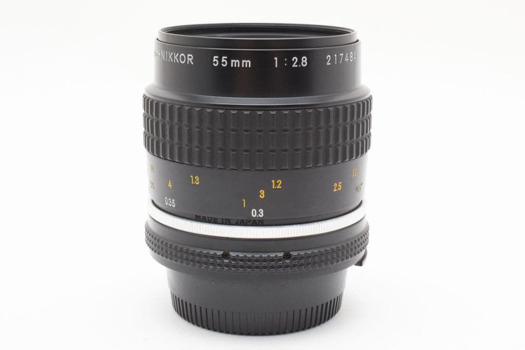 レンズ(単焦点) Nikon Ai-s Micro Nikkor 55mm F2.8 Y179