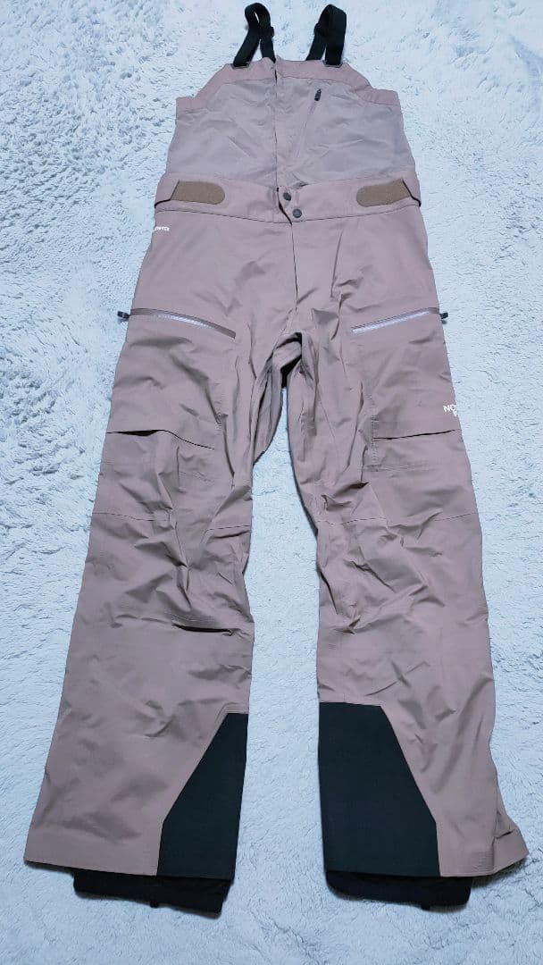 高品質☃︎【ノースフェイス】パウダーガイドライトビブ スノーボードパンツ