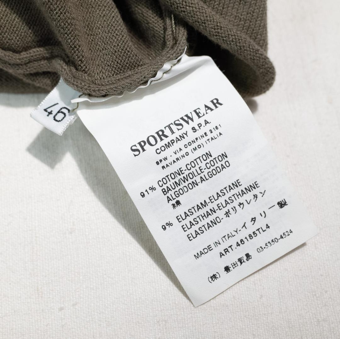 C.P. Company Vネック ニット オリーブ系 ユニセックス メンズS位