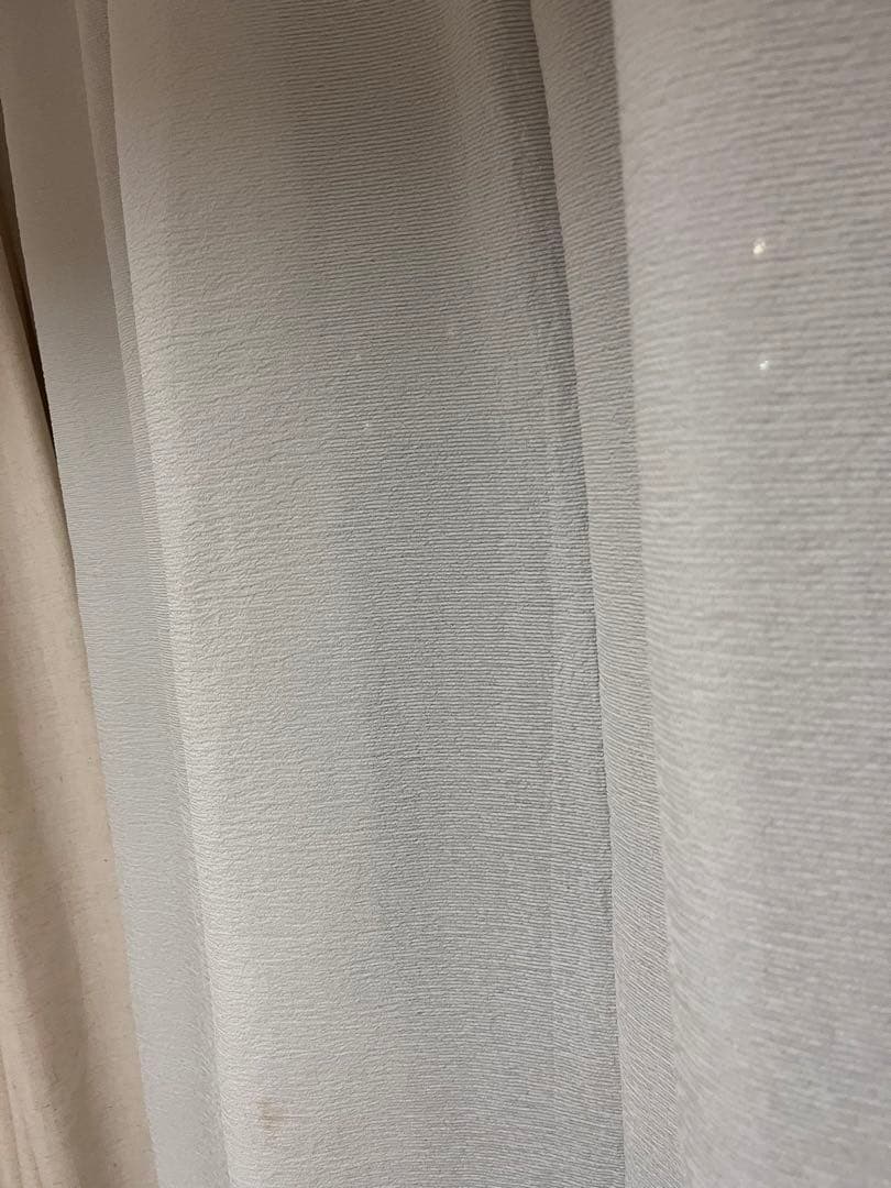 リネンカーテン　ナチュラルuvカット　【幅135×丈175】