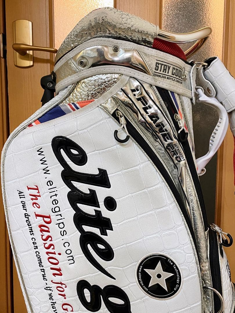 【限定モデル】エリートグリップ★elite grips★スタンドキャディバッグ★