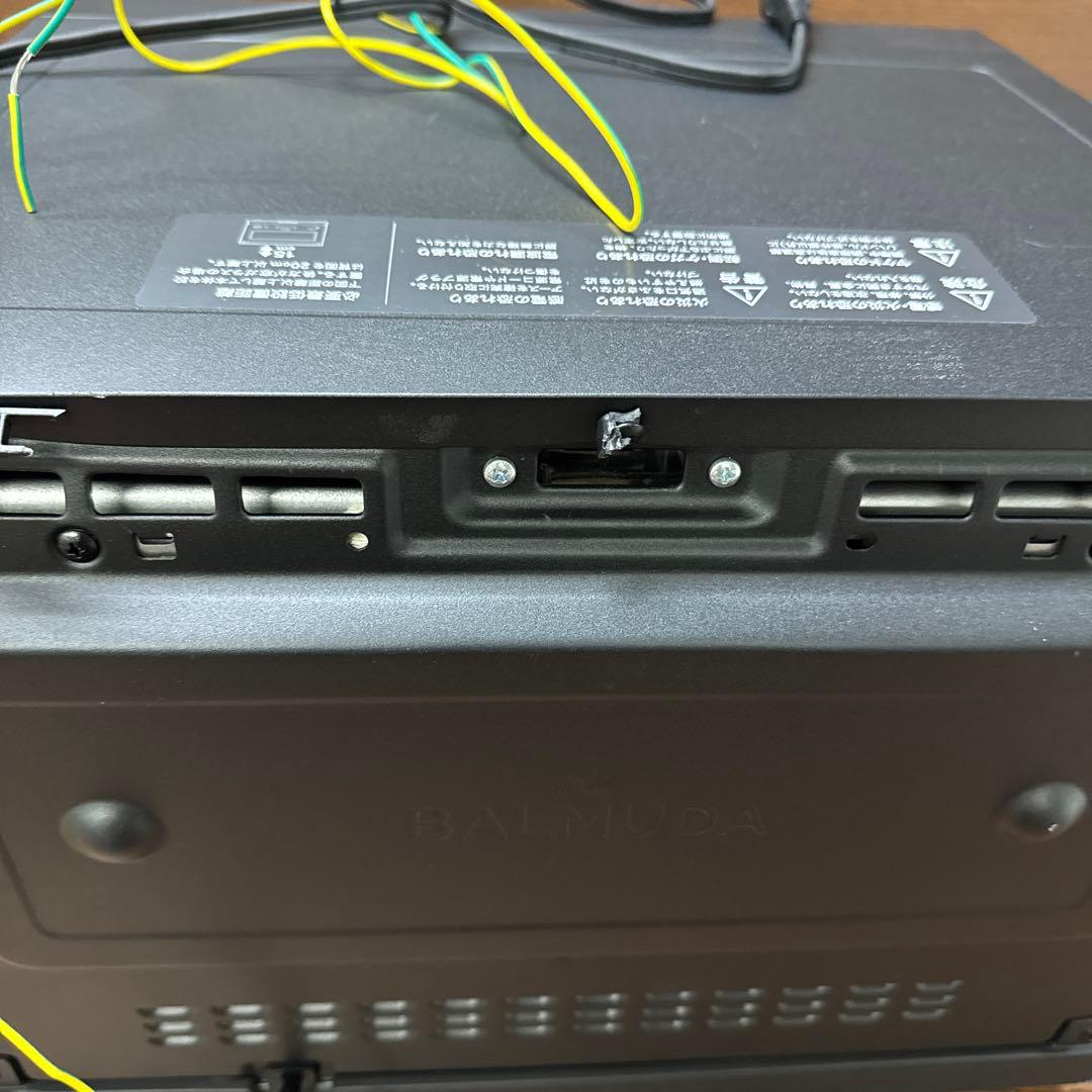 BALMUDA K09A-BK オーブンレンジ BALMUDA The Rang