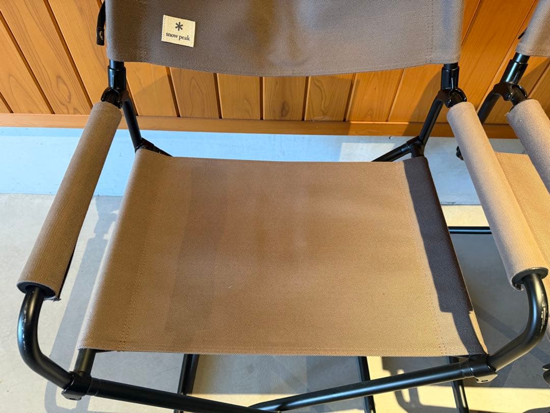 スノーピーク FDチェアワイド グレー　2脚セット　peak