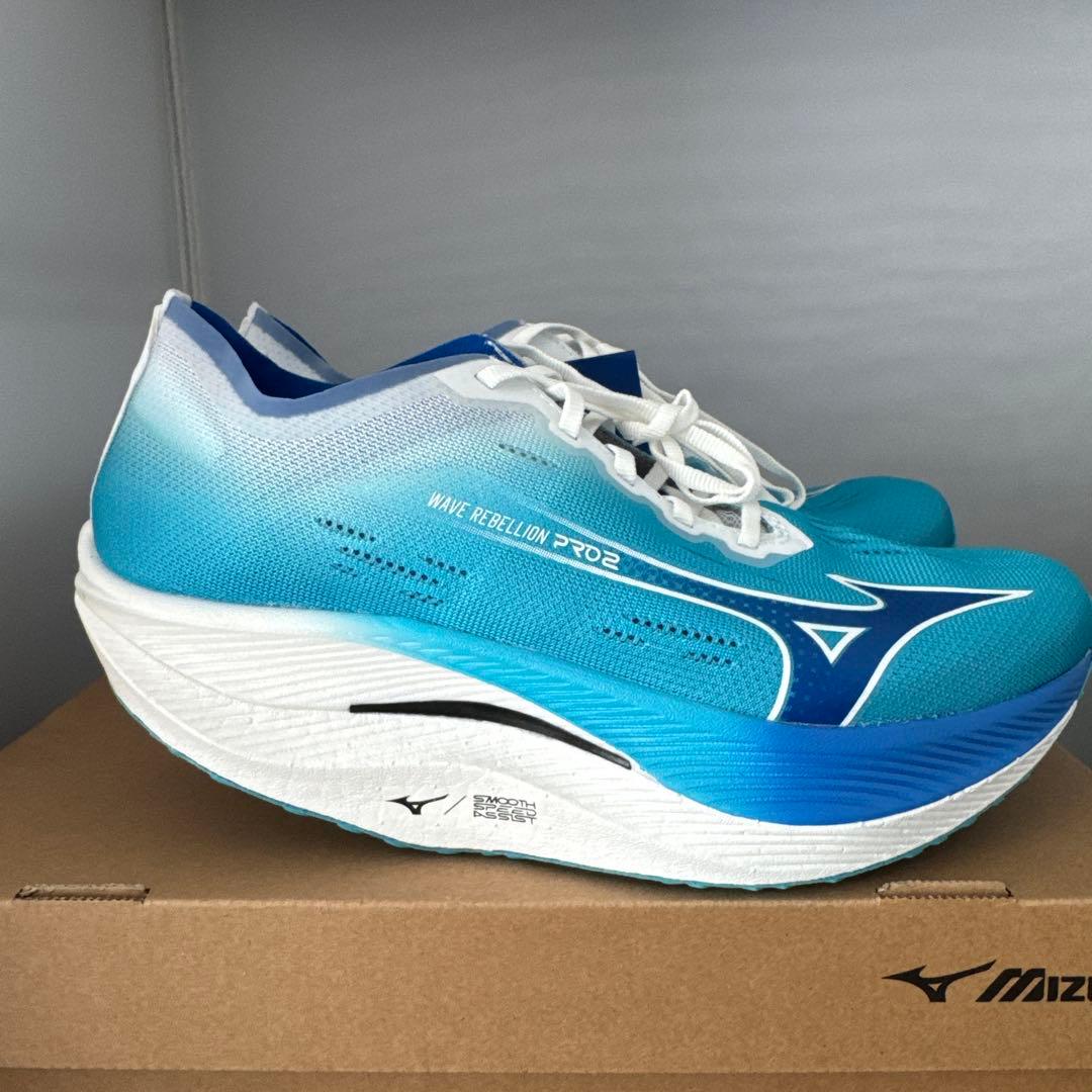 未使用【26.0cm】ミズノ ウェーブ リベリオン プロ2 （ブルー）