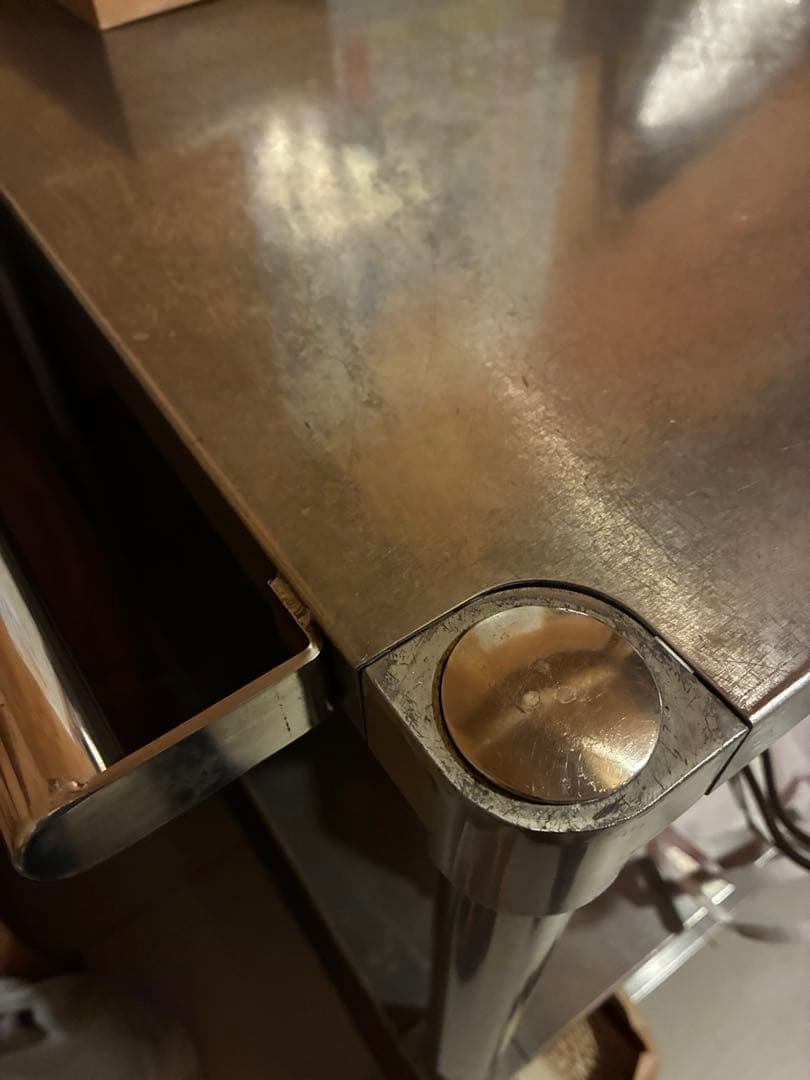 業務用3段ステンレスワゴン　キャスターストッパー付W970 D600 H950