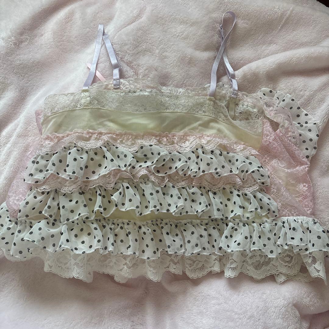 スパンク　キャミ