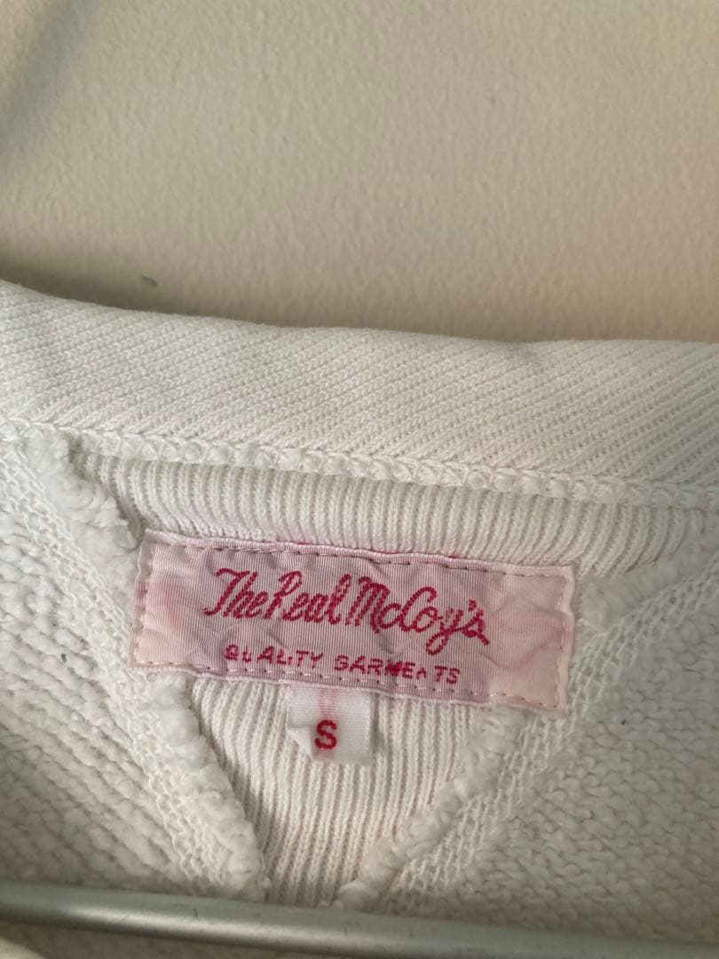 The Real McCoy's アイボリー トレーナー S