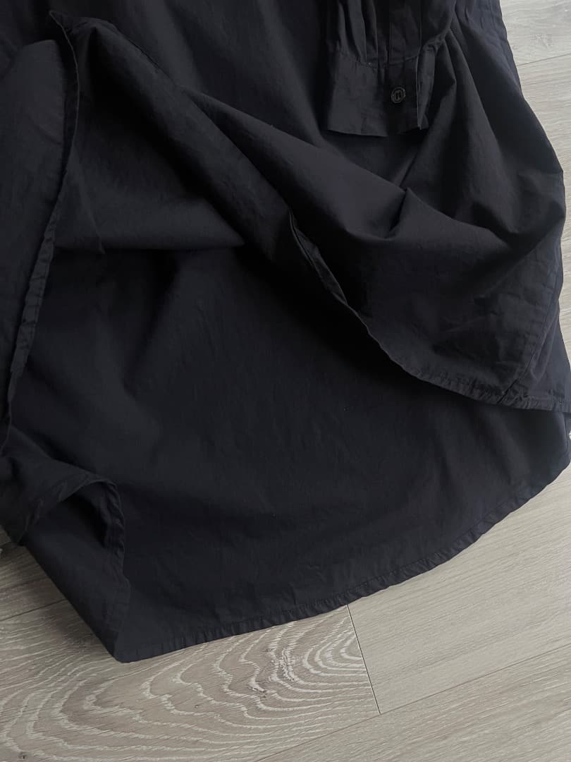 専用 希少 ケイシーケイシー 袖切替ノーカラーワンピース ゆったり