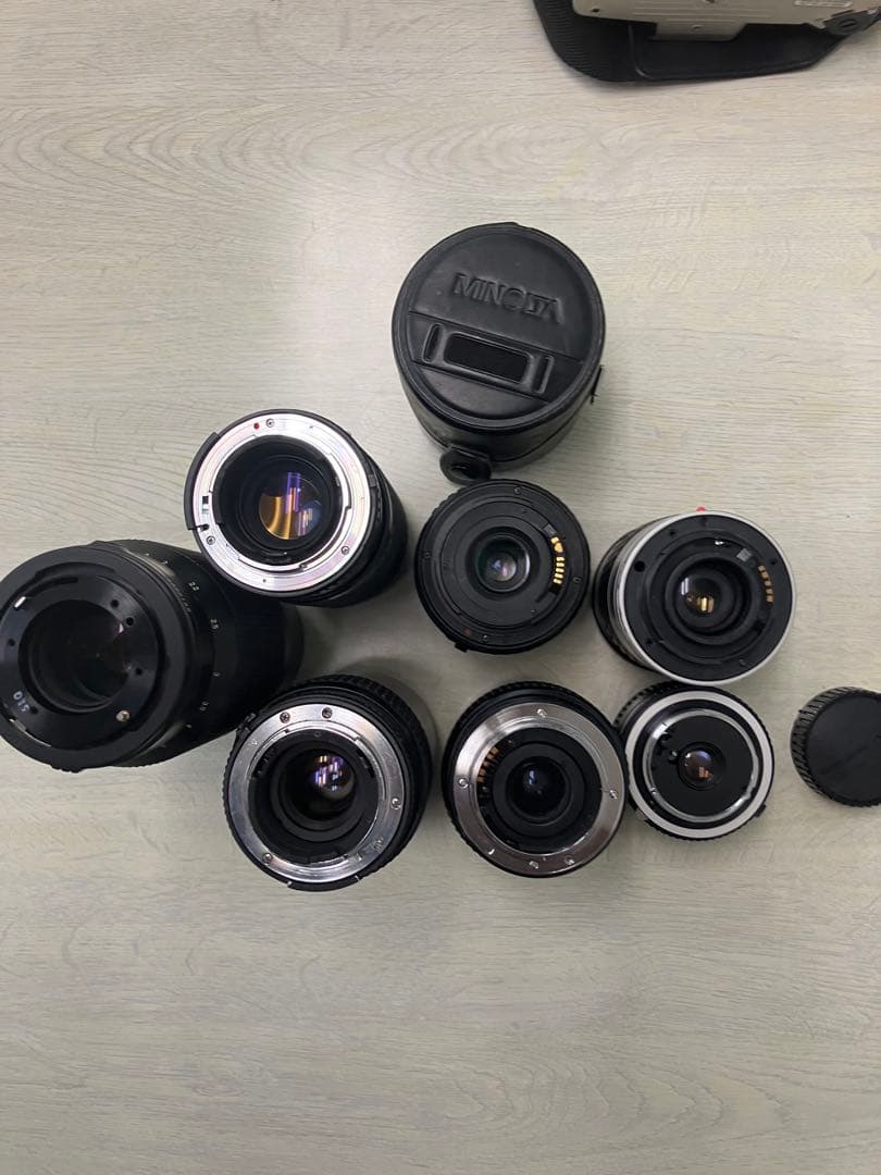 PENTAX MINOLTA フィルムカメラ　レンズセット