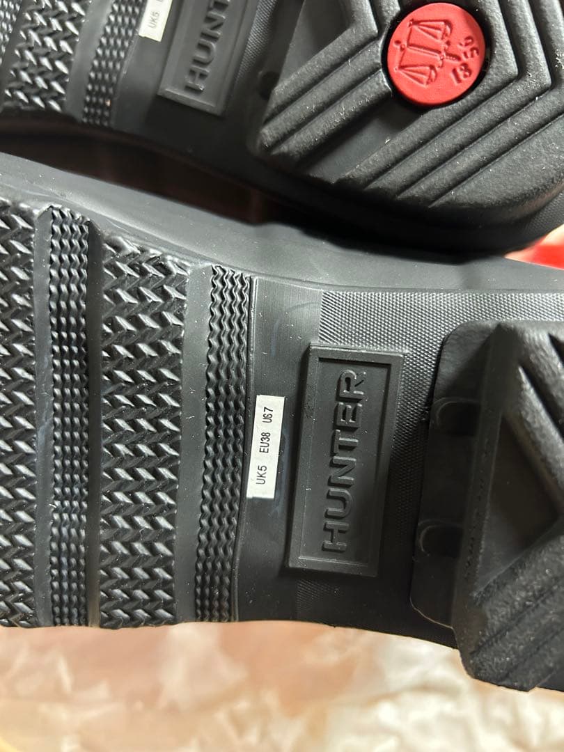 さ*ゃ様 HUNTER レインブーツ 新品未使用 23.5〜24㎝ ブラック