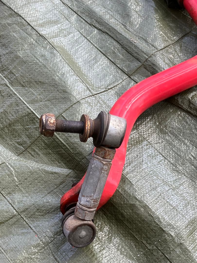 キャラバン　【標準ボディ用】　フロント強化スタビライザー&アジャスタブルリンク