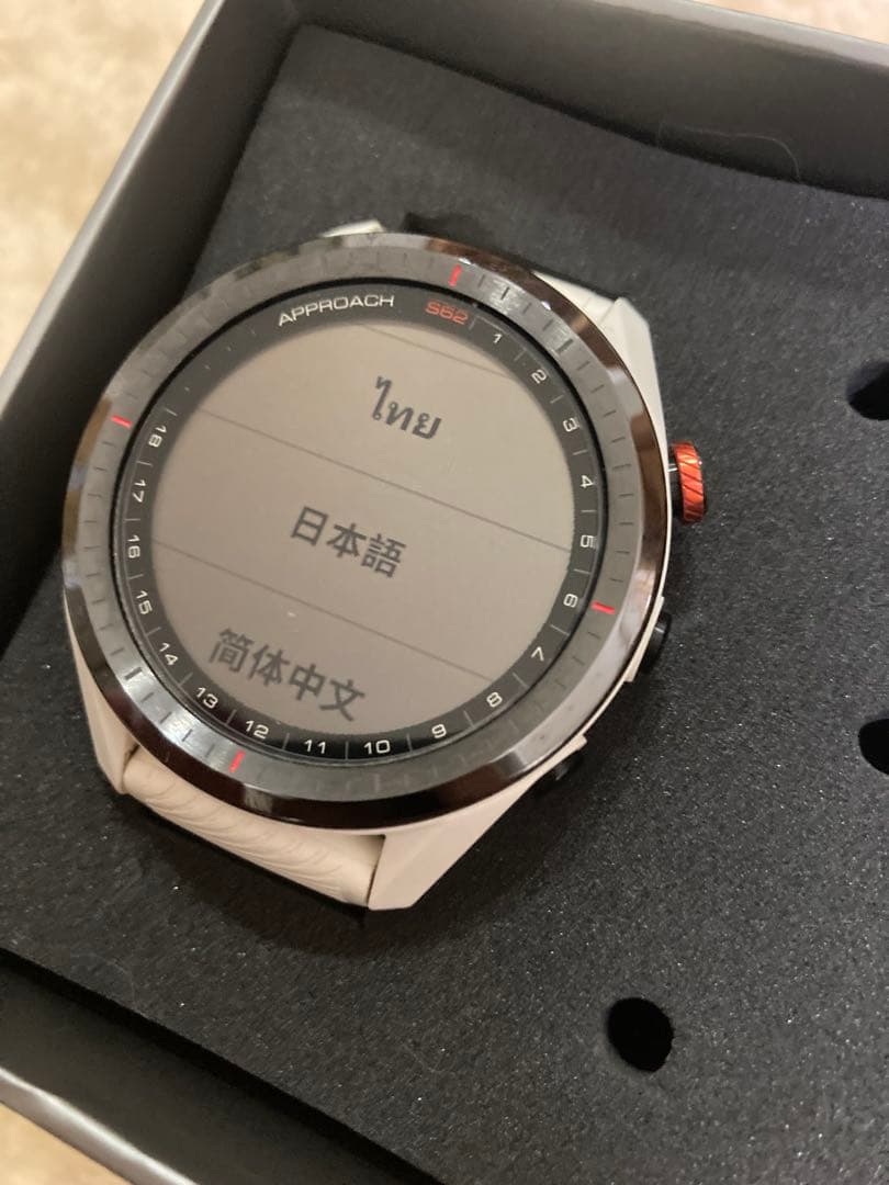 ガーミン S62 アプローチ　ゴルフ　garmin 美品