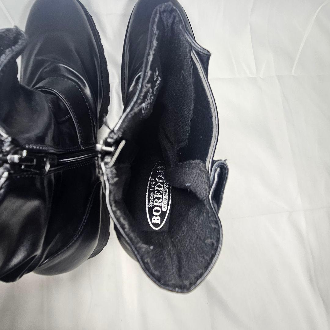 【美品】BOREDOM ボアドム サイドジップ ブーツ ブラック 27cm